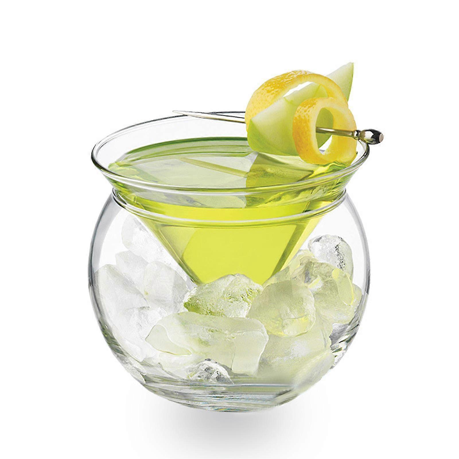 170ML STEMLESS MARTINI GLASS CHILLER  By Onis
