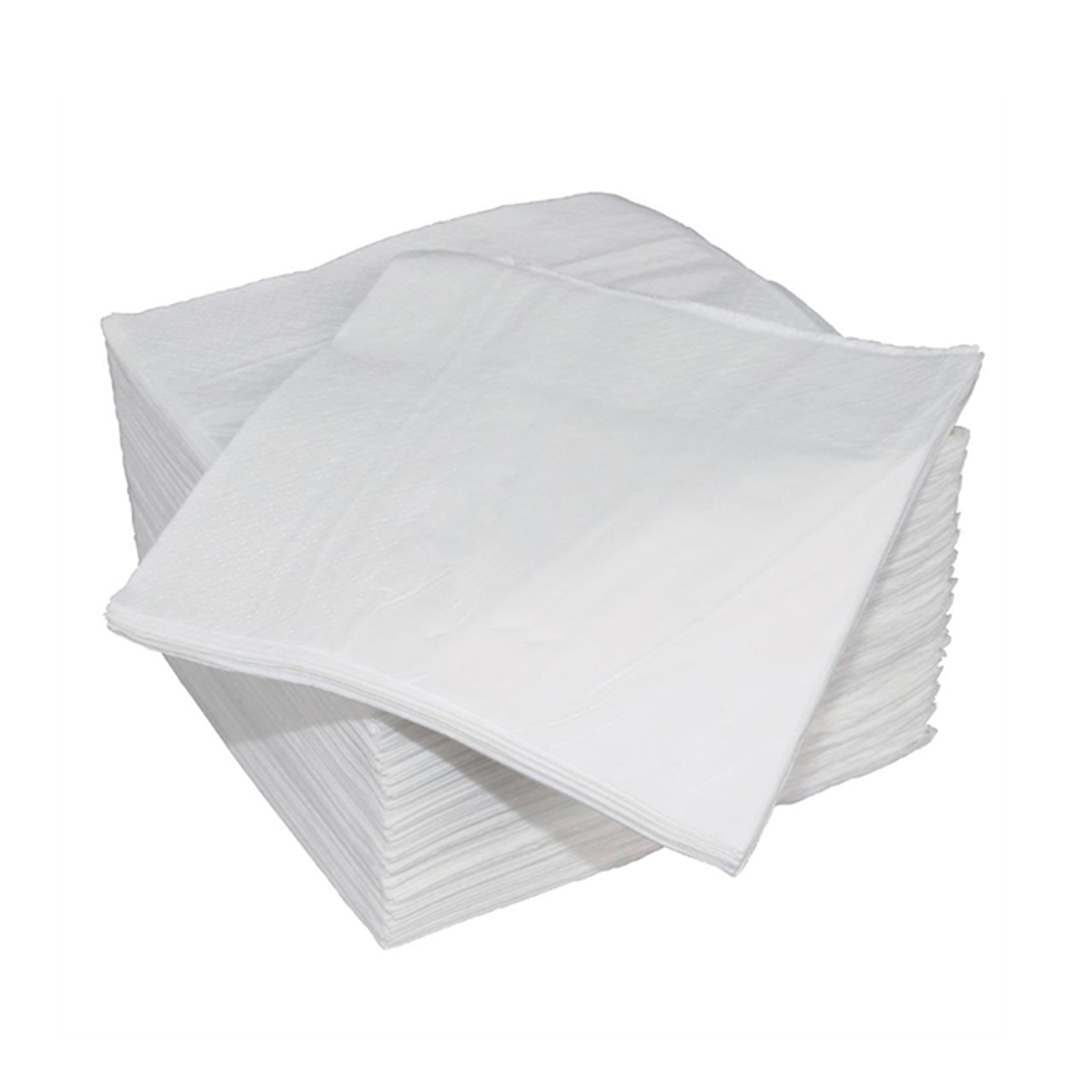 COCKTAIL SERVIETTES WHITE PACK OF 50