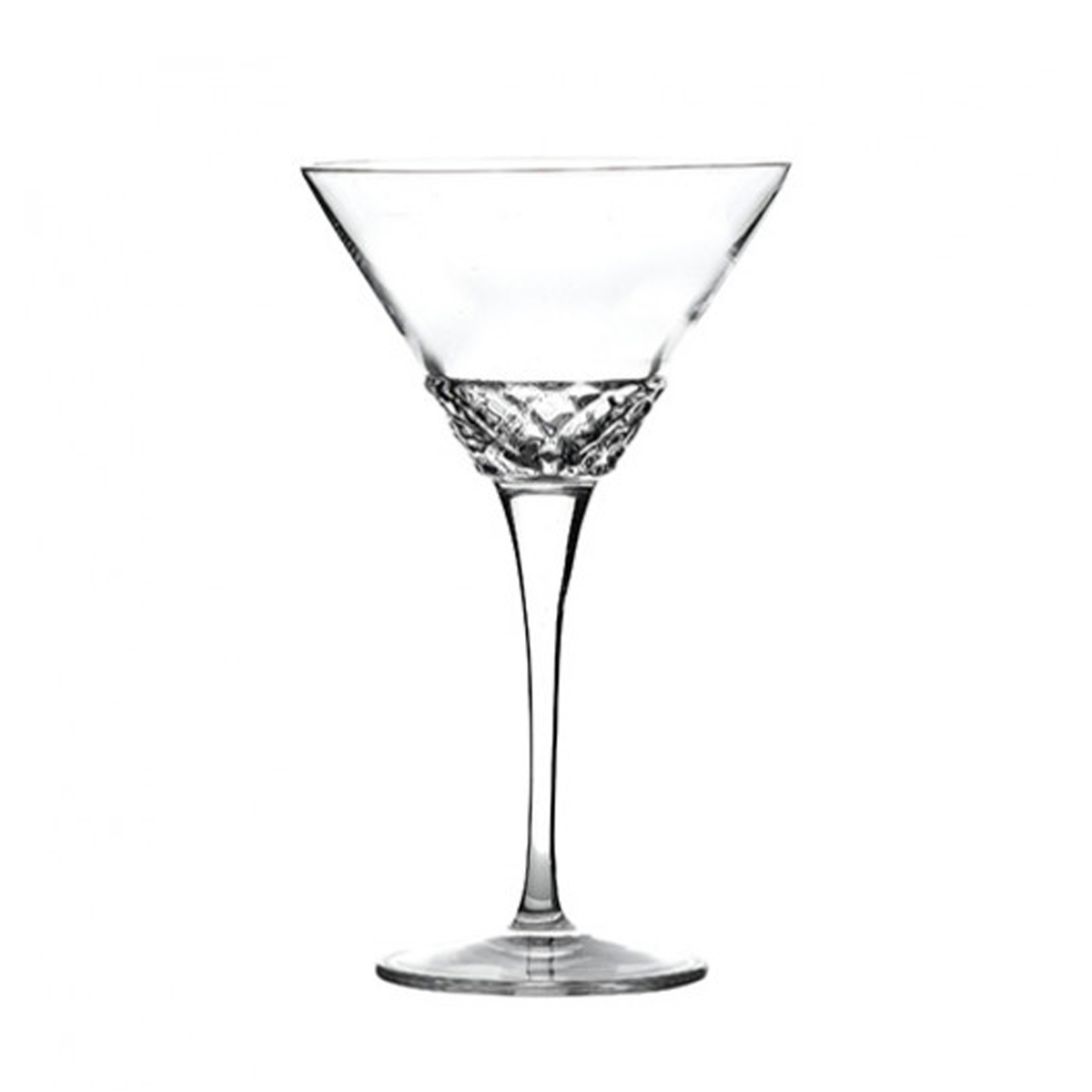 ROMA 1960 VINTAGE MARTINI GLASS   4 PACK   By Luigi Bormioli