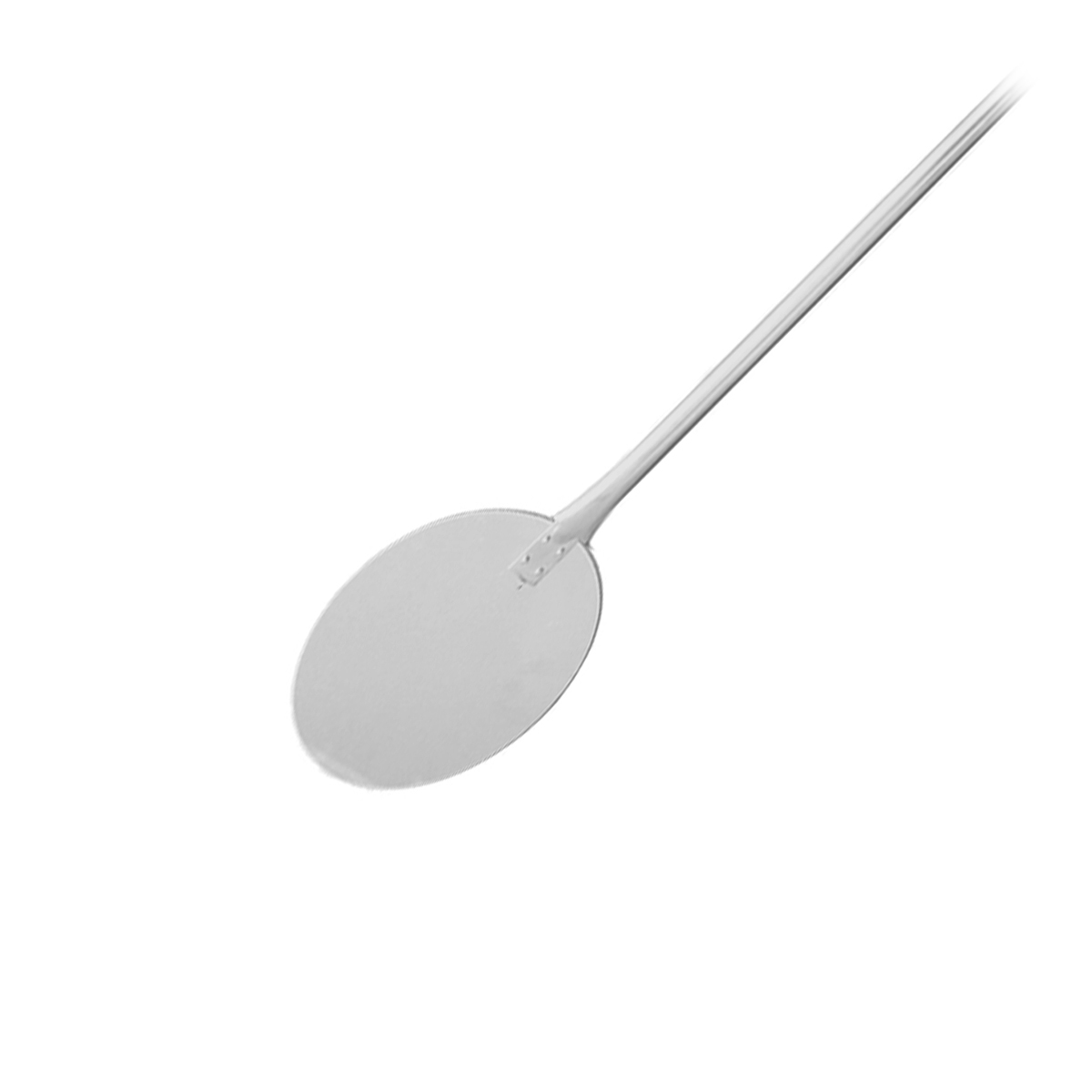 PIZZA SHOVEL ROUND 230MM DIAMETER   LONG HANDLE
