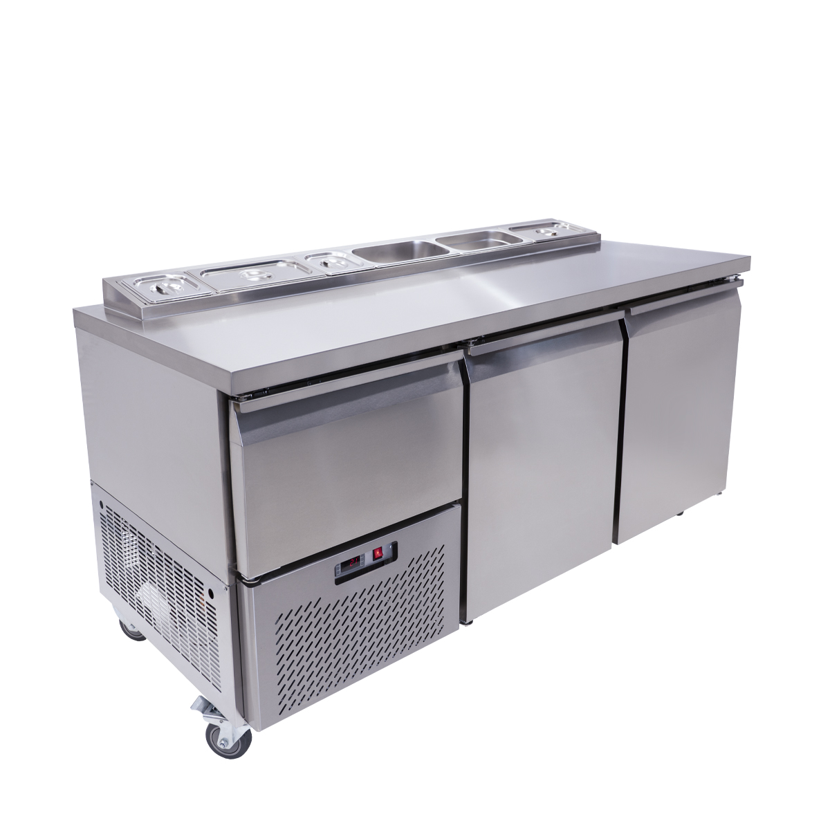 The deep pizza underbar by Salvadore.