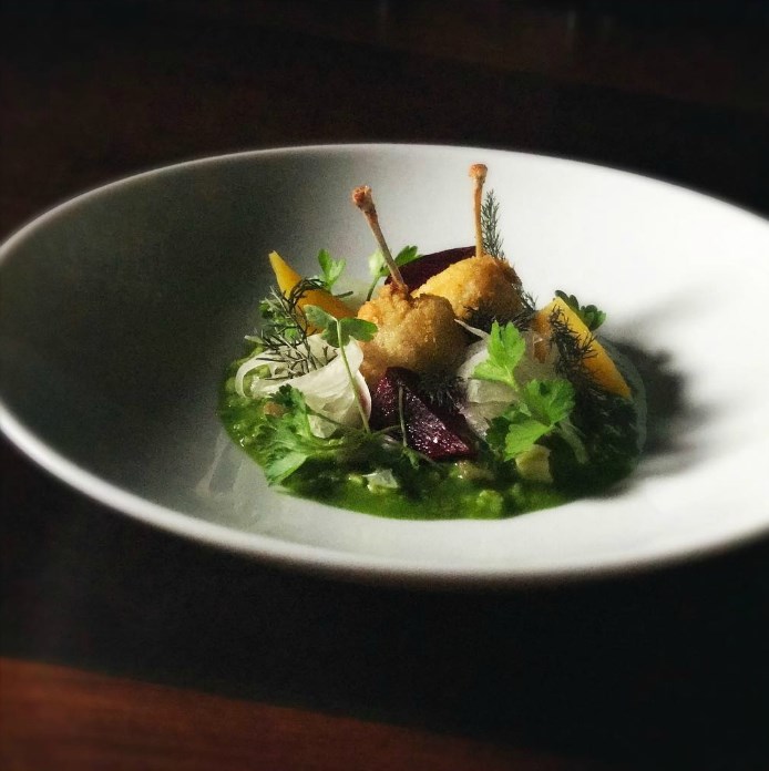 Chef Hesten Blumenthal's Snail Porridge.