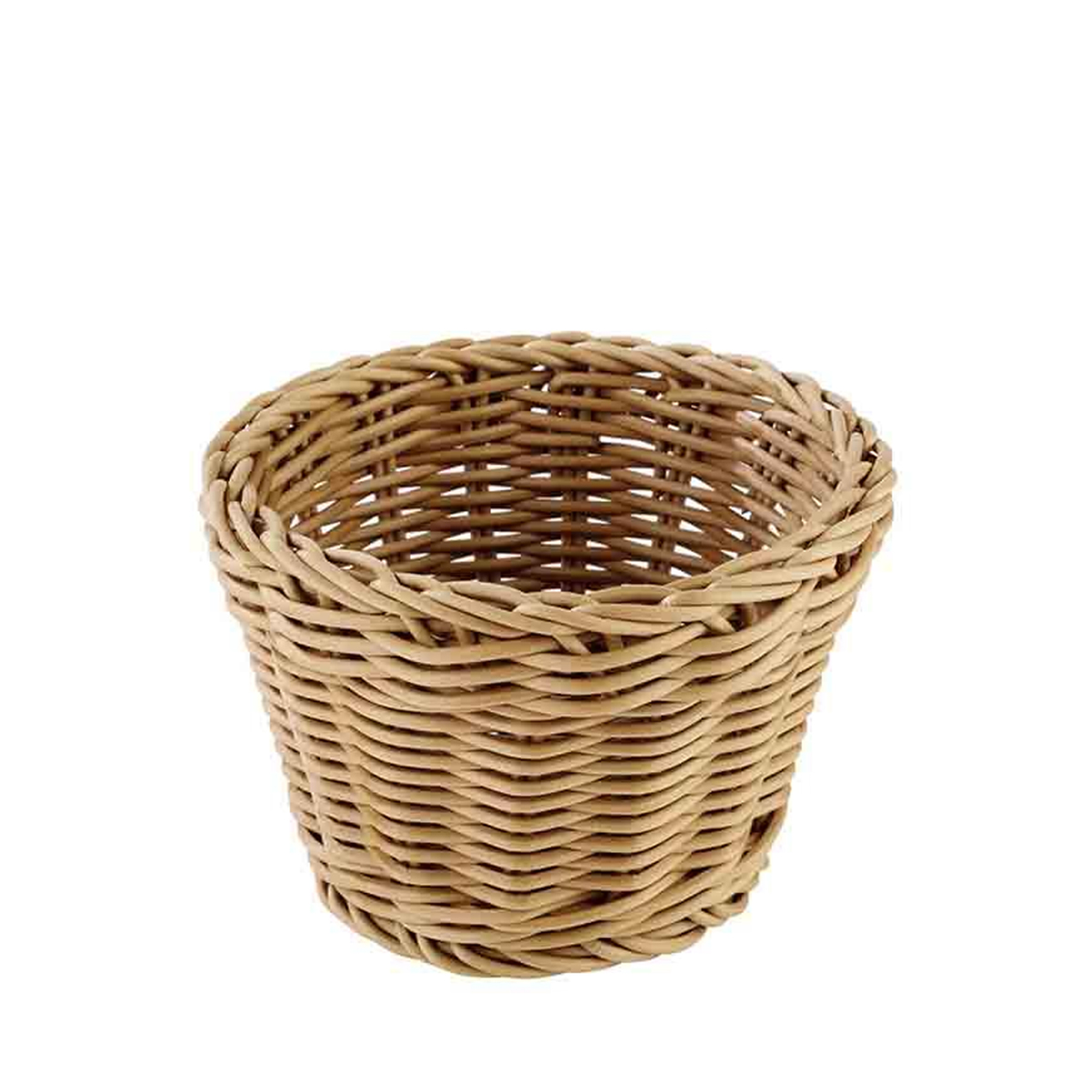 ROUND WOVEN BASKET 100MM BEIGE By APS