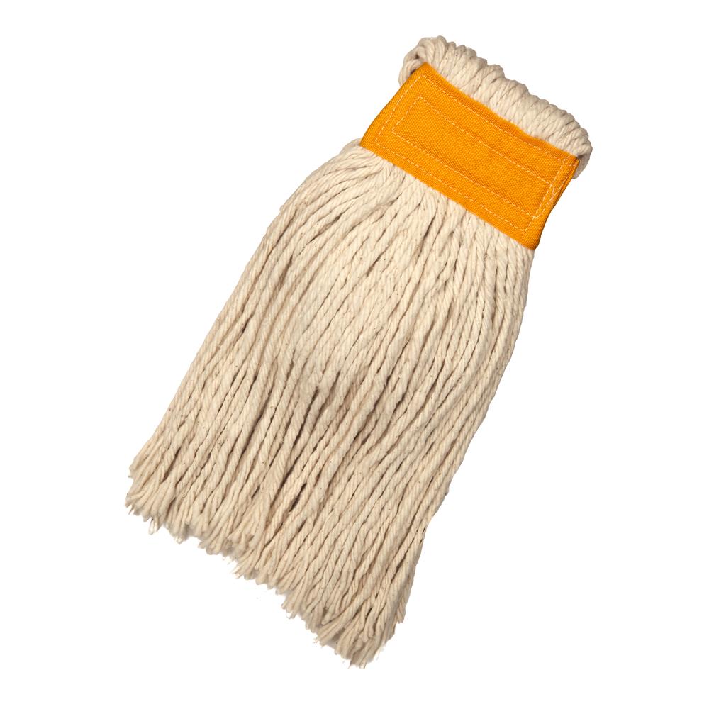 400G COLOUR CODED FAN MOP HEAD WITH 90MM WEBBING