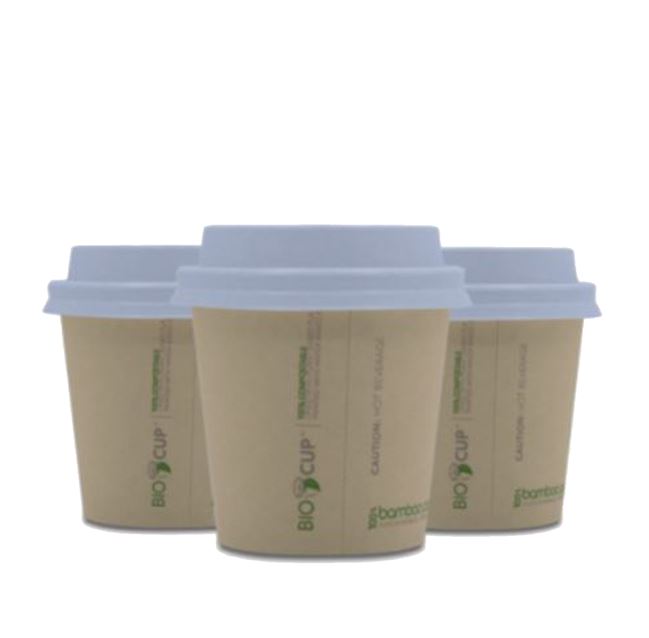 BIO S/WALL BAMBOO COFFEE CUP   100ml