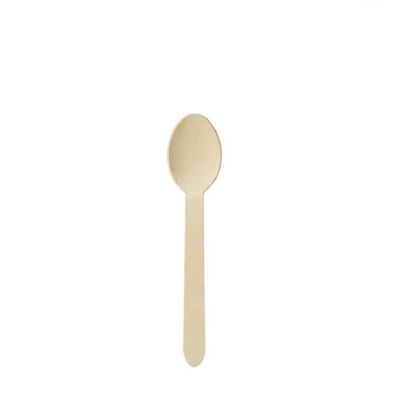 BIO DEGRADABLE WOODEN TEASPOON   140mm