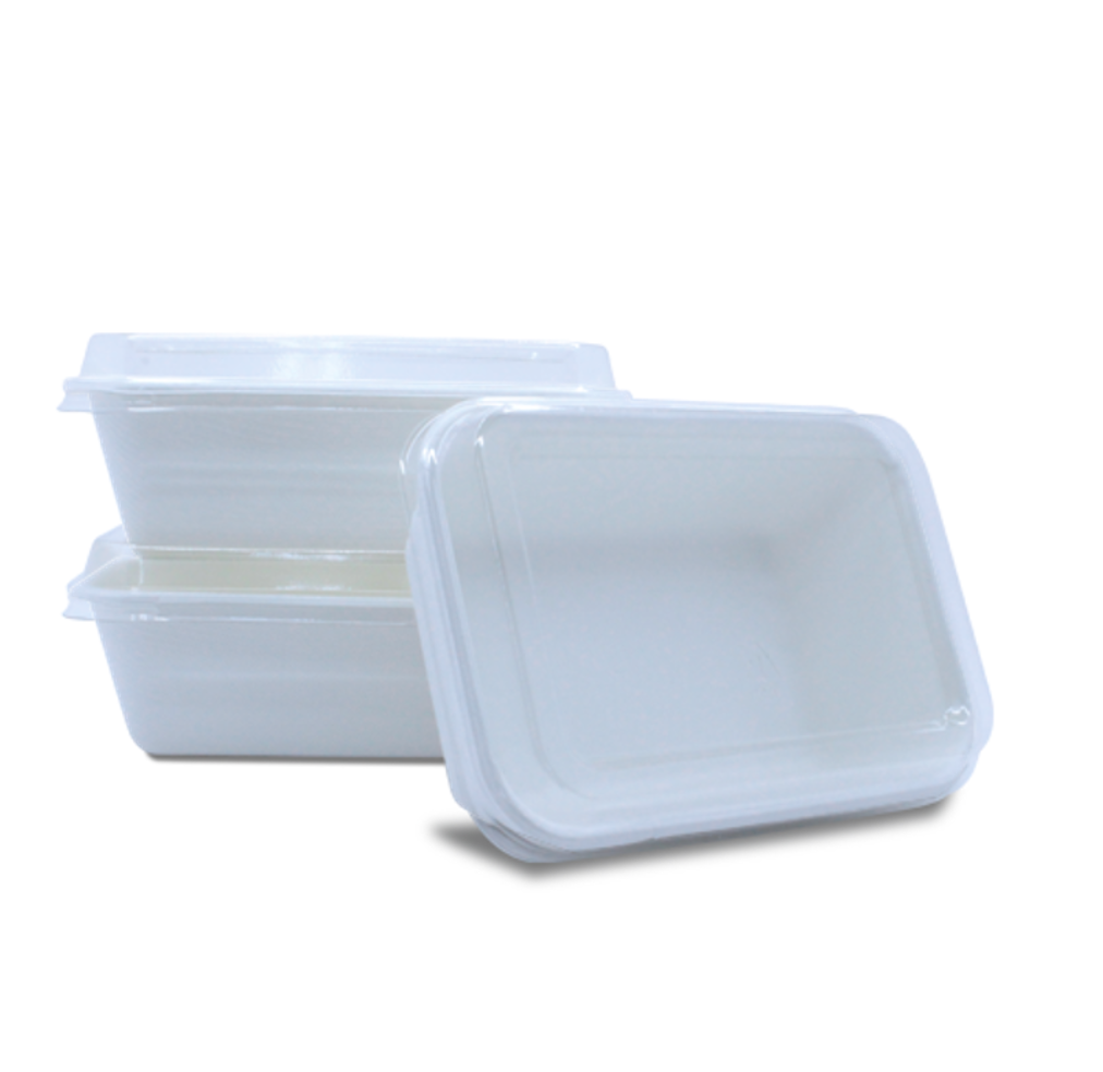RECYCLABLE CLEAR PP CONTAINER LID For 500ml