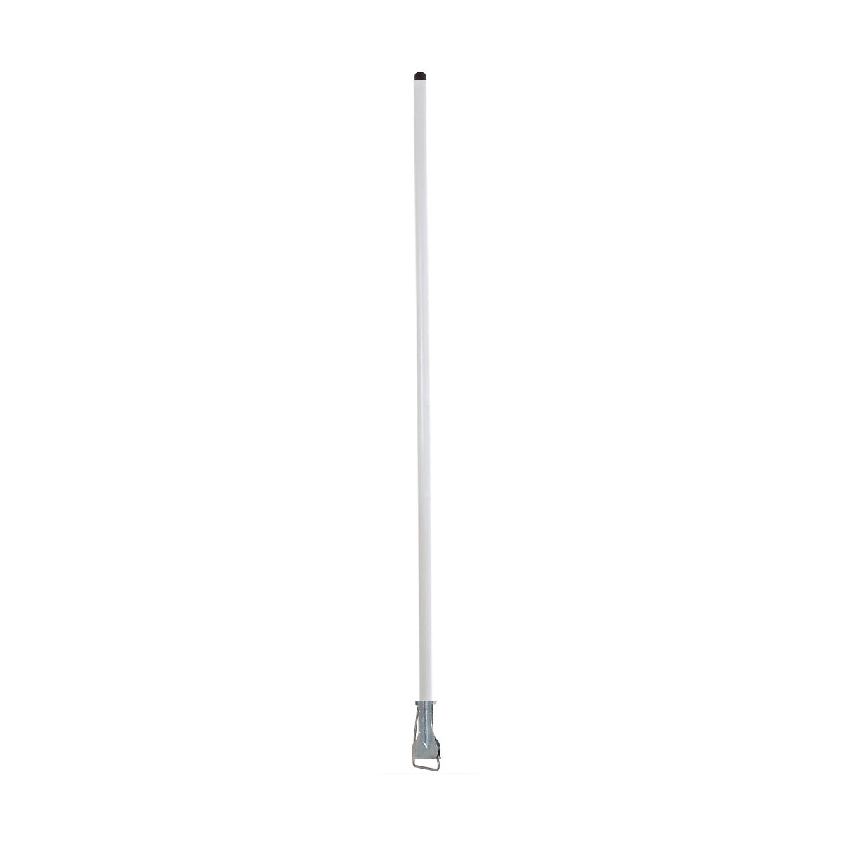 MOP HOLDER PVC/WOOD HANDLE ONLY WHITE
