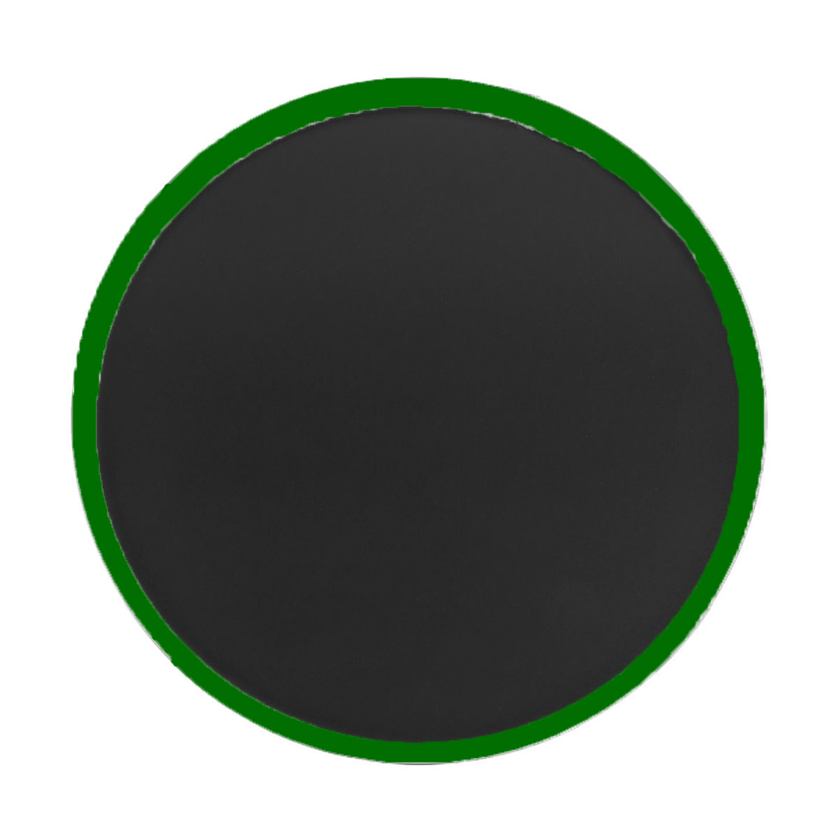 TUFF TRAYS ROUND SMALL GREEN NON-SLIP