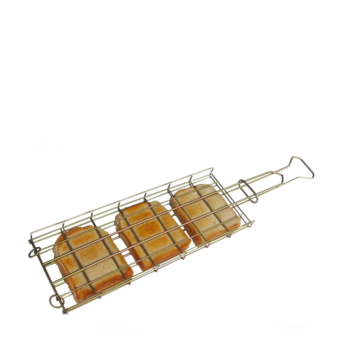 3 SANDWICH TOASTER BRAAI GRID CHROME