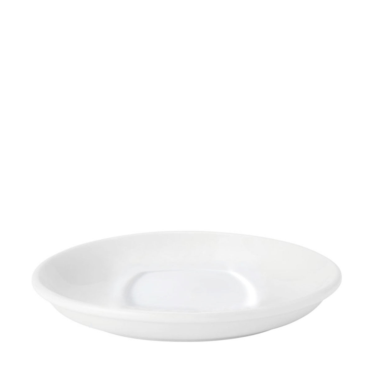 PRIMA SINGLE WELL SAUCER WITH SQUARE GROOVE 15CM   By Fortis