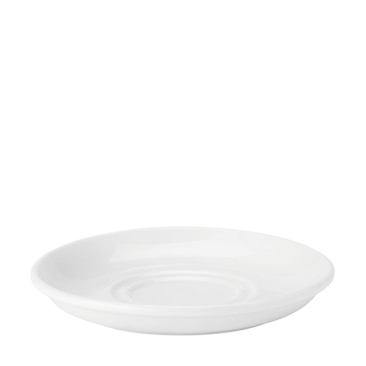 PRIMA CURVED DOUBLE WELL SAUCER 16CM By Fortis