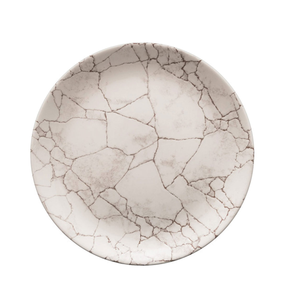 KINTSUGI COUPE DINNER PLATE 260MM   AGATE GREY   By Churchill