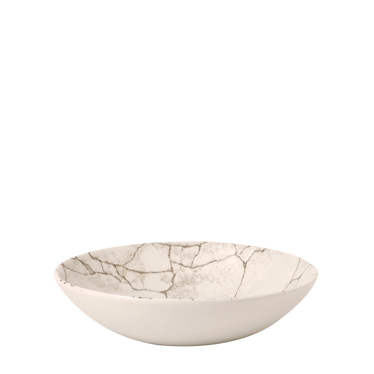 KINTSUGI COUPE BOWL 182MM   AGATE GREY   By Churchill