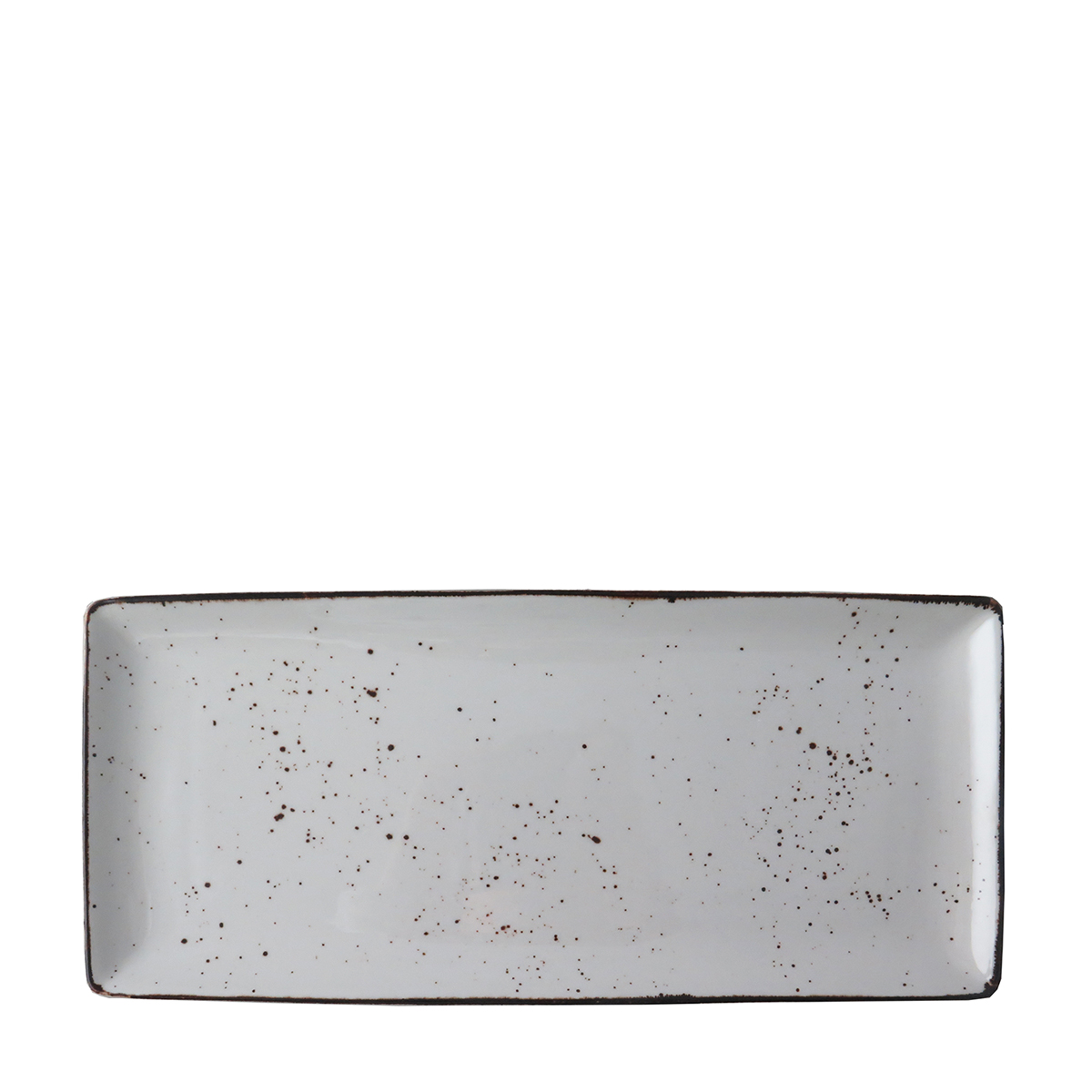 ELEMENTS RUSTIC RECTANGULAR PLATTER 285MM White By Continental China