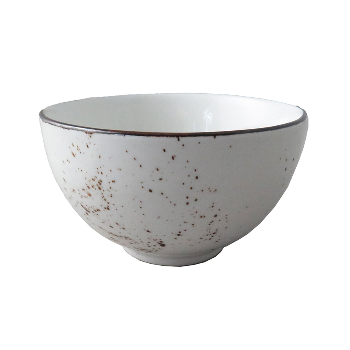 ELEMENTS RUSTIC COUPE RICE BOWL 125MM White By Continental China