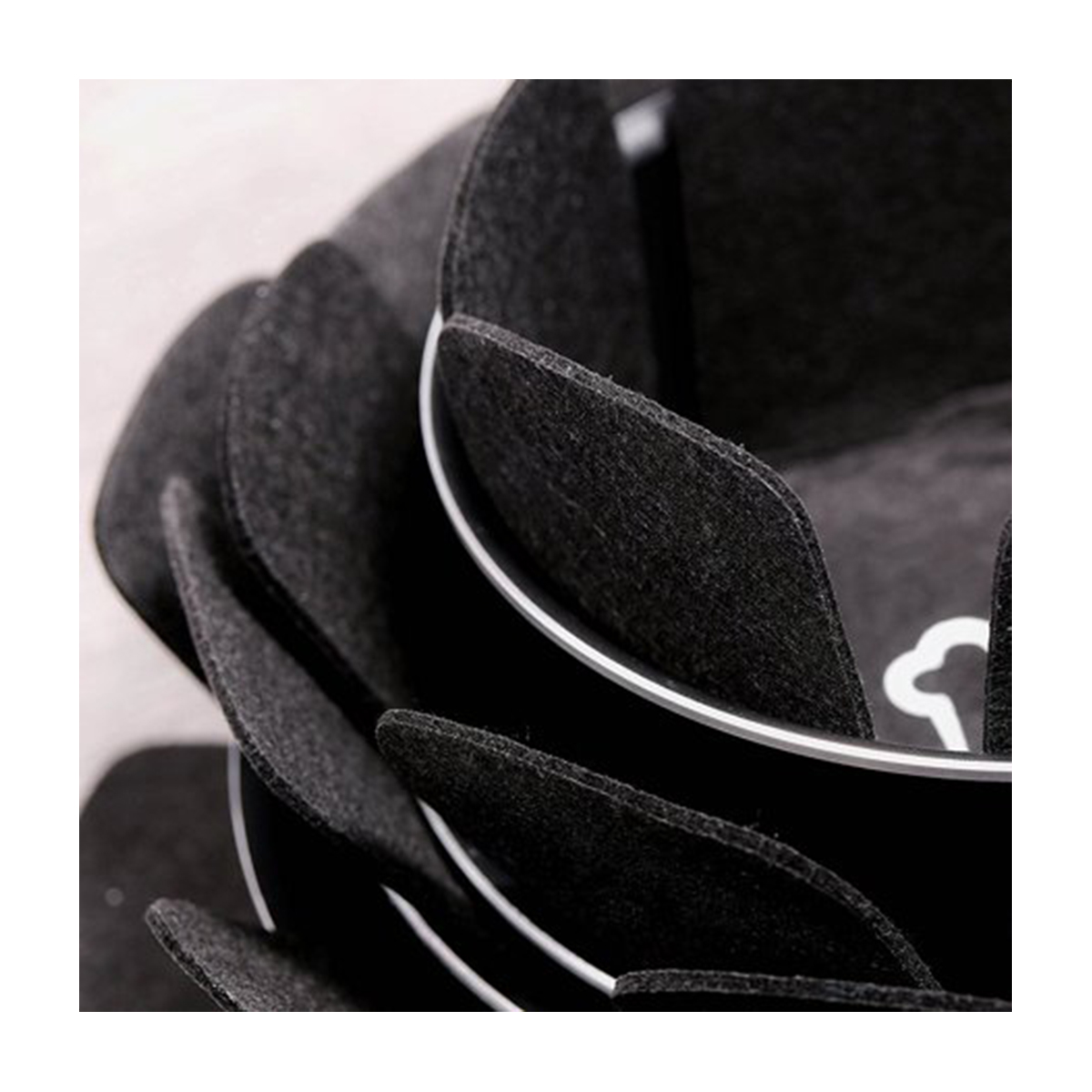 PAN PROTECTOR MAT 380MM 3 PIECE BLACK By Papillon