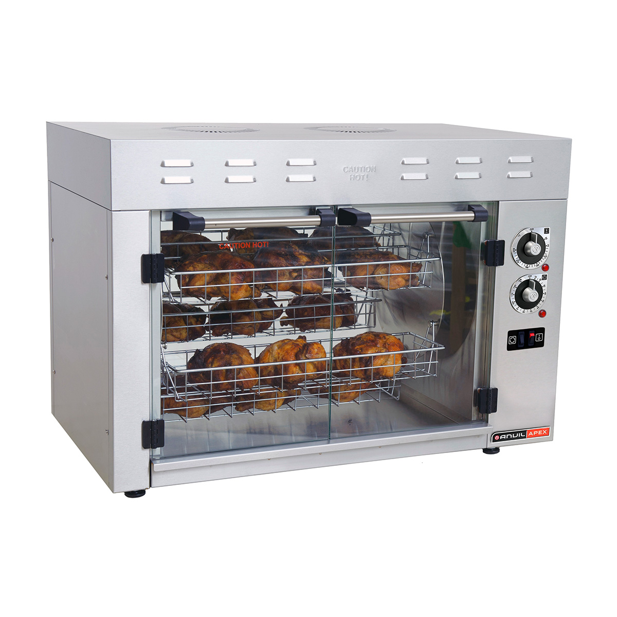 CHICKEN ROTISSERIE GRILLER ELECTRIC   16 BIRD   By Anvil
