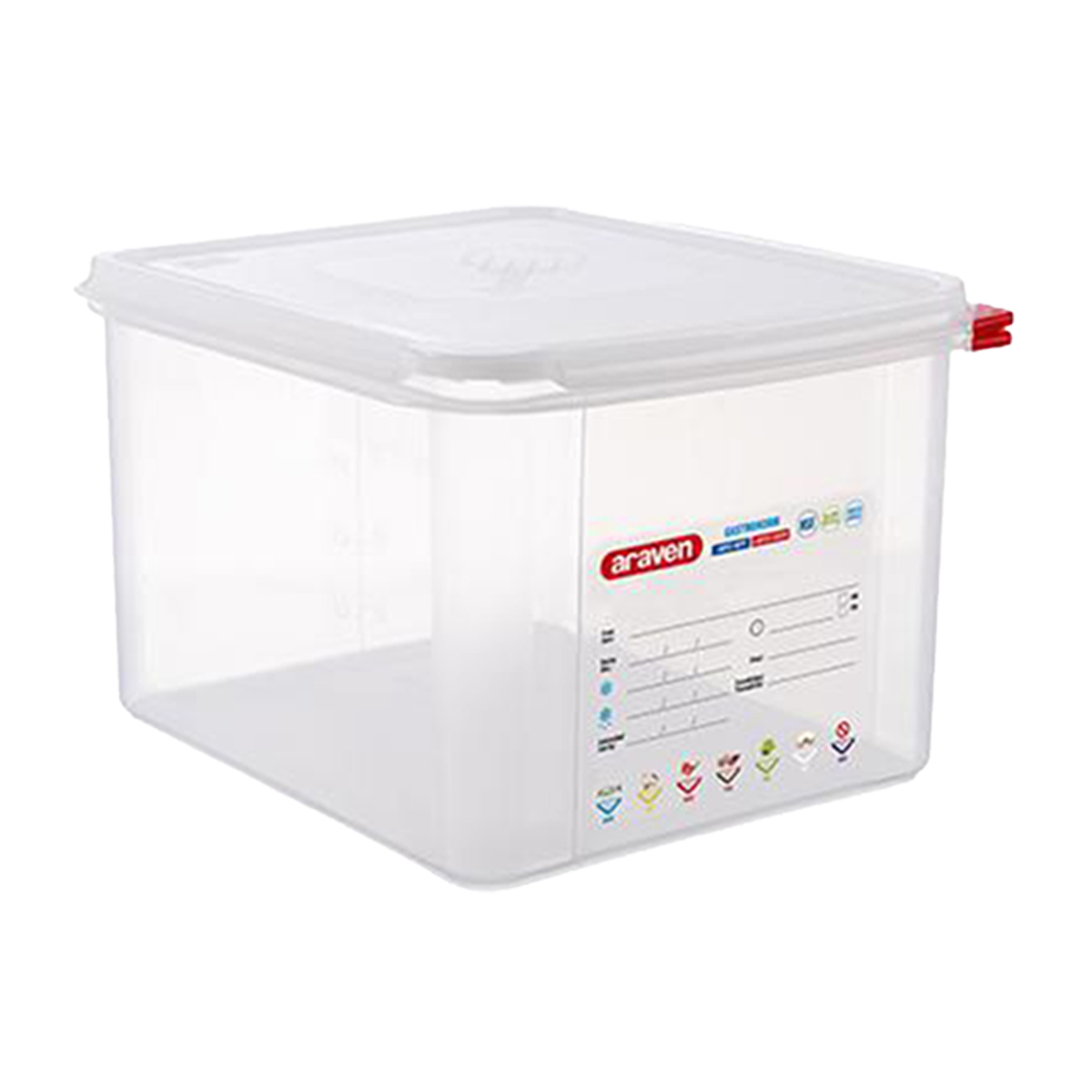 GN 1/2 AIRTIGHT CONTAINER   200MM   By Araven