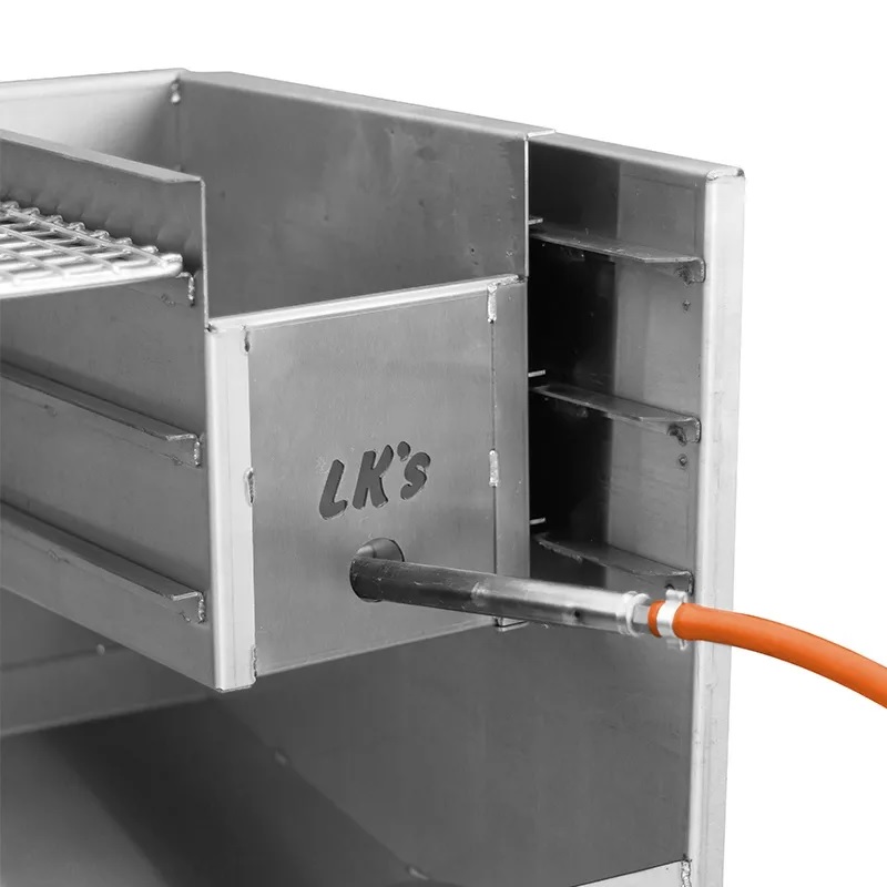 COUNTERTOP BRAAI 1000MM STAINLESS STEEL