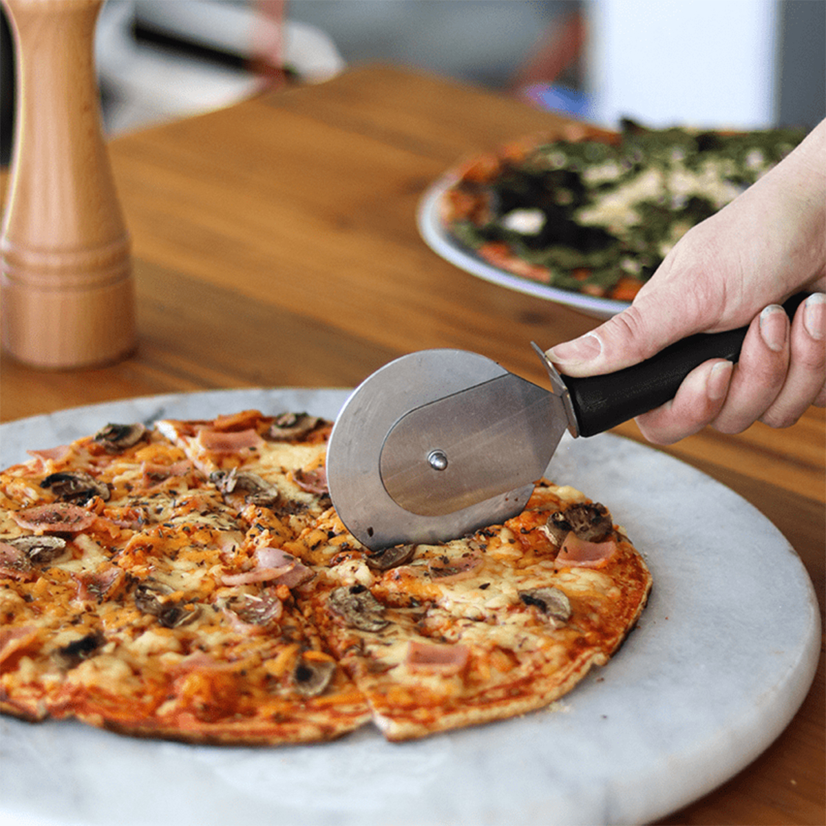 PREMIUM BRAAI PIZZA OVEN STAINLESS STEEL