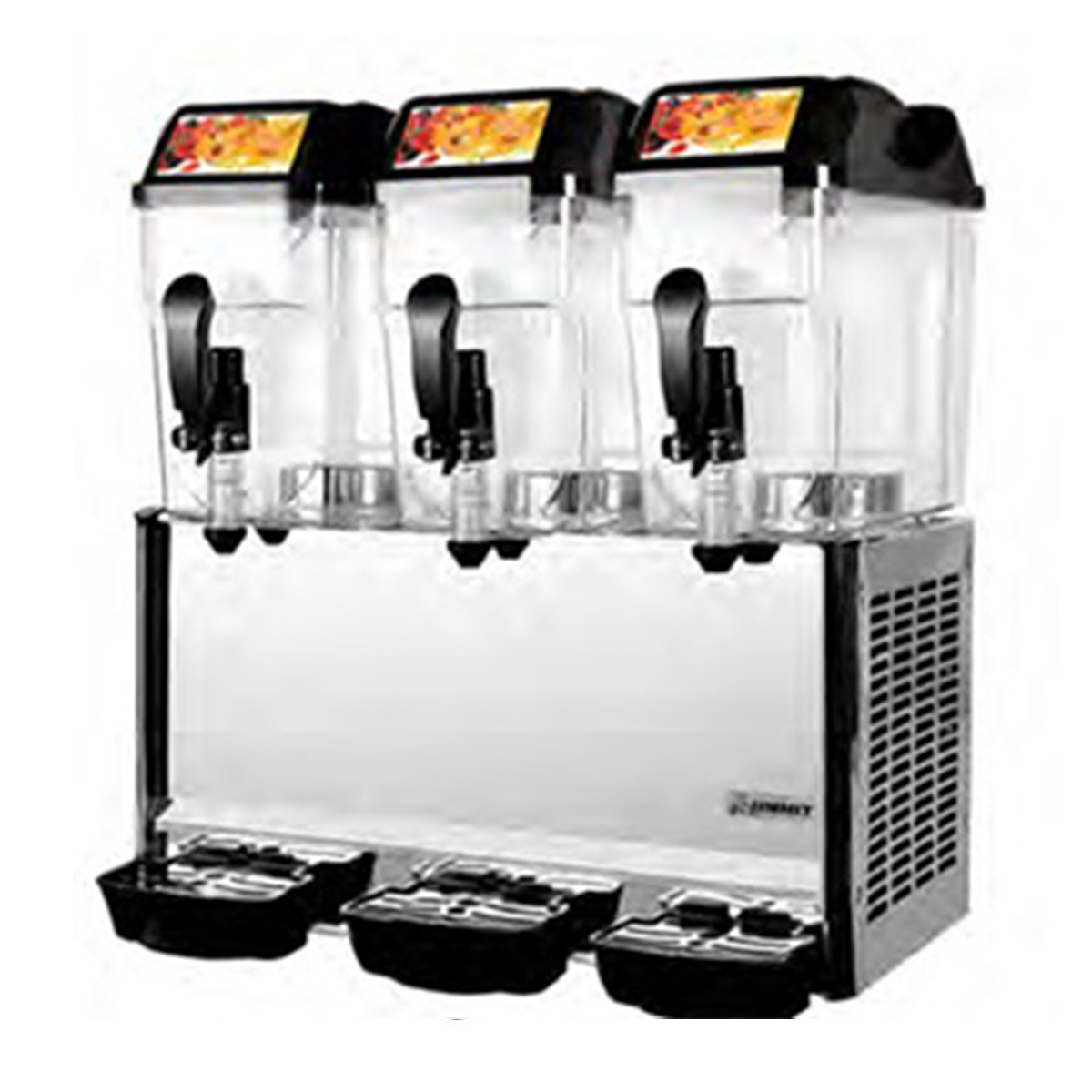 JUICE DISPENSER TRIPLE BOWL   By Summit
