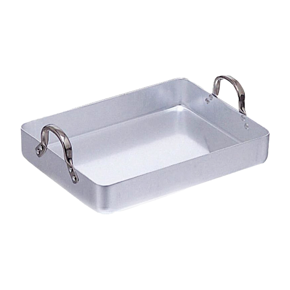 ALUMINIUM ROASTING PAN   FIXED HANDLES   By Infinity