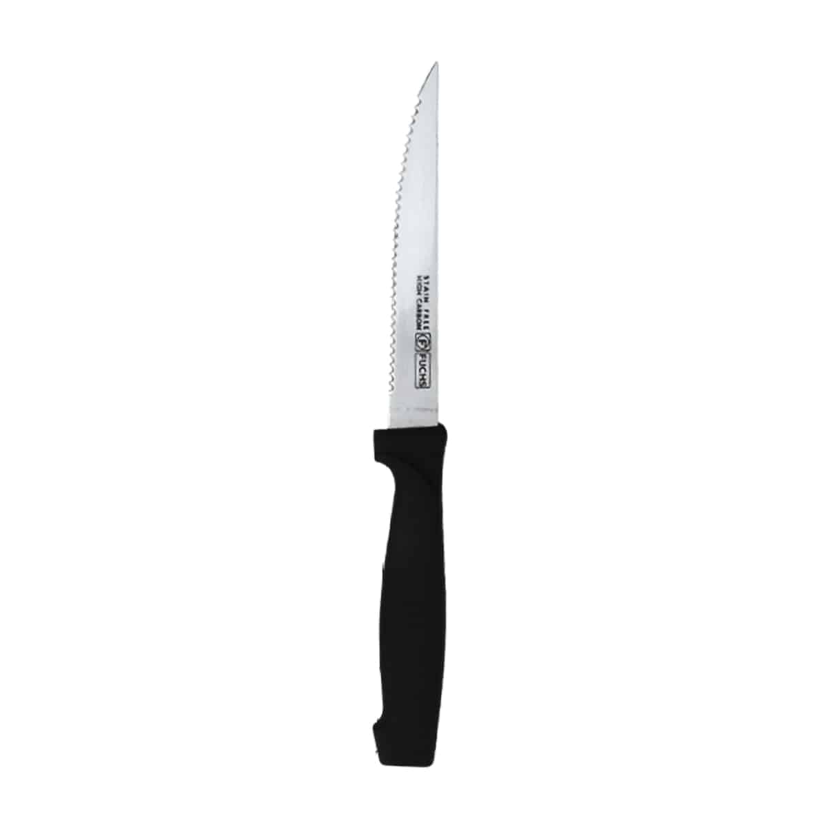 STEAK KNIFE BLACK HANDLE   By FuchsThaler