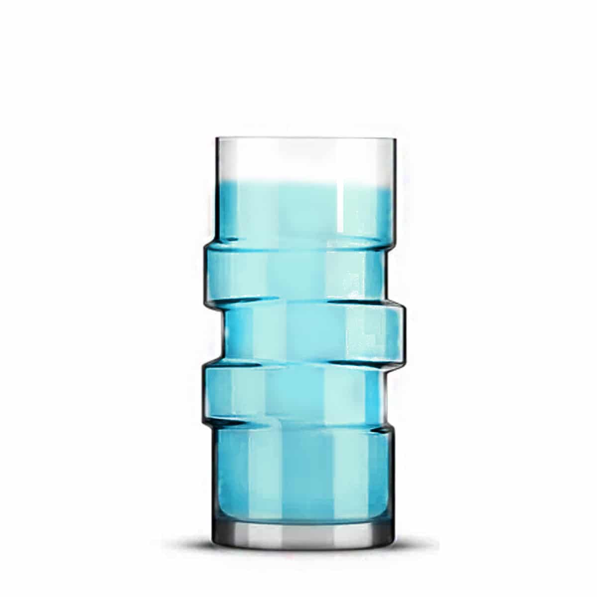 GLITCH TUMBLER GLASS 400ML   By Onis