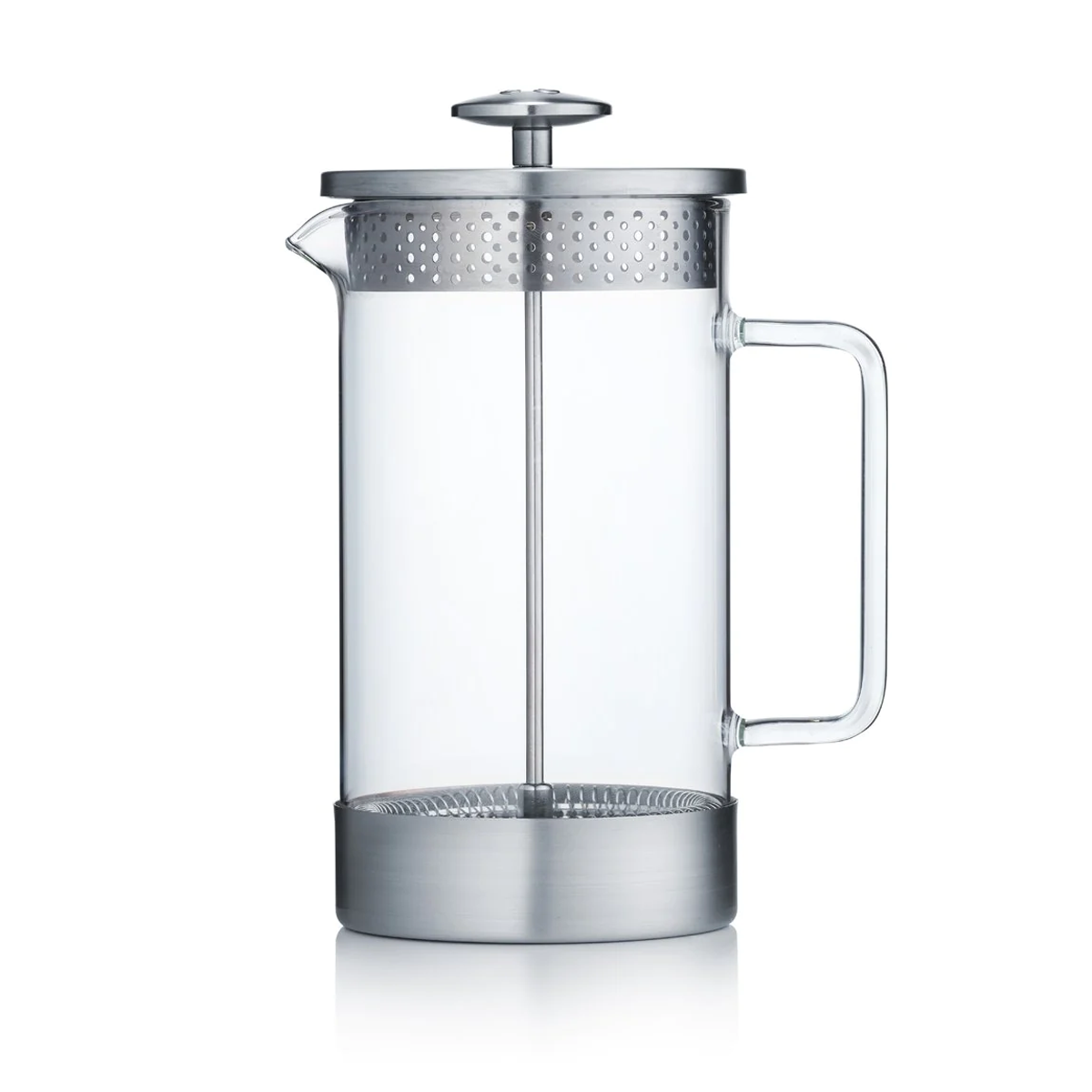 1L STEEL COFFEE PRESS   By Barista & Co