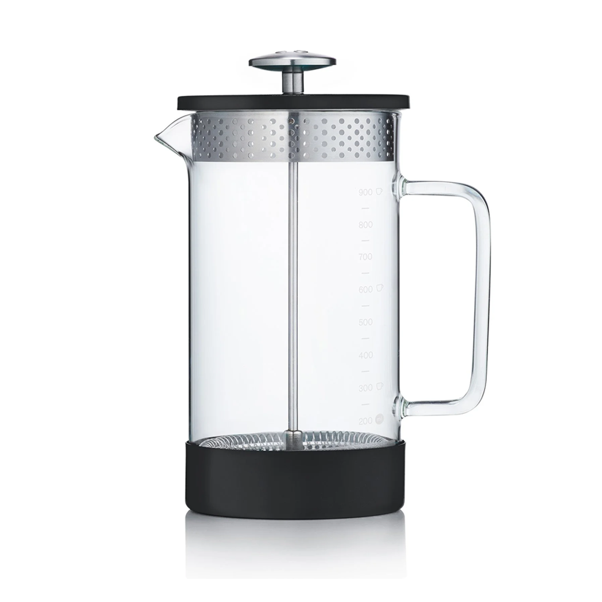1L BLACK COFFEE PRESS   By Barista & Co