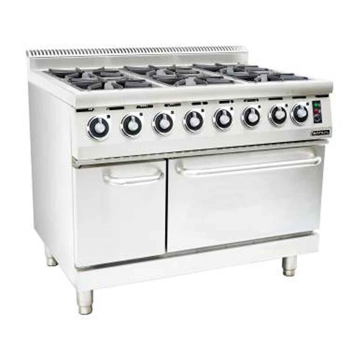 GAS STOVE 6 BURNER WITH ELECTRIC OVEN By Anvil