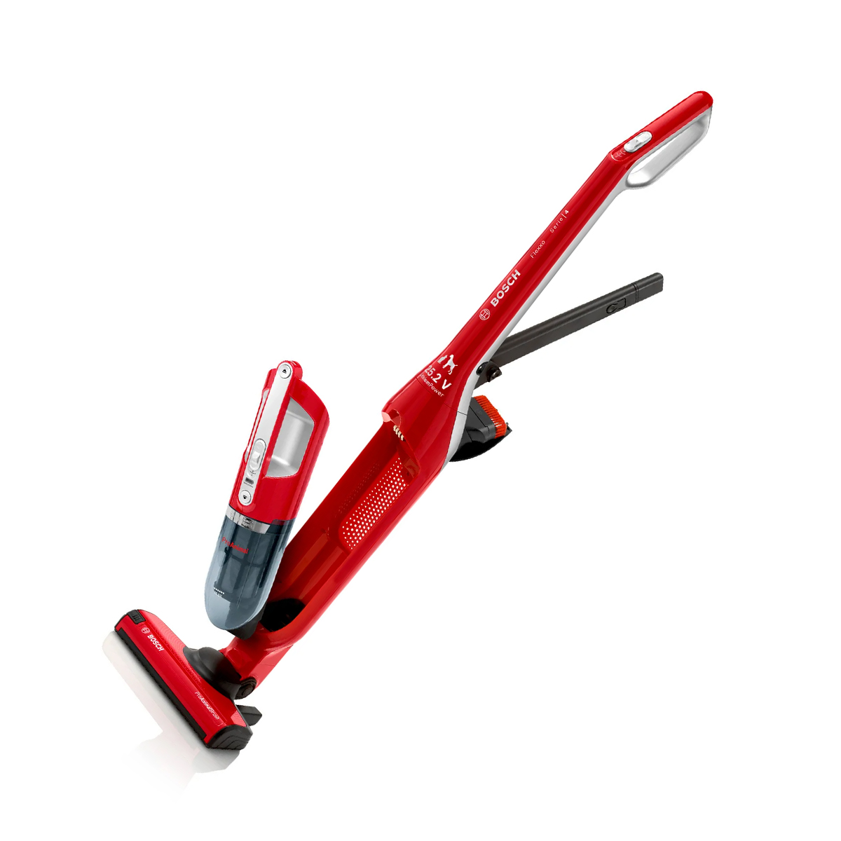 SERIES 4 HANDHELD VACUUM CLEANER   RED   By Bosch