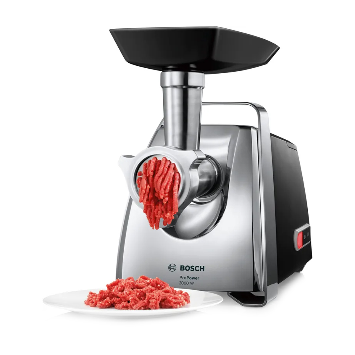 PRO POWER MEAT MINCER 2000W BLACK/CHROME By Bosch