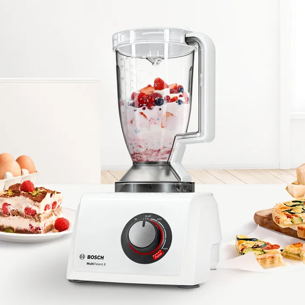 MULTI-TALENT FOOD PROCESSOR 1100W WHITE By Bosch