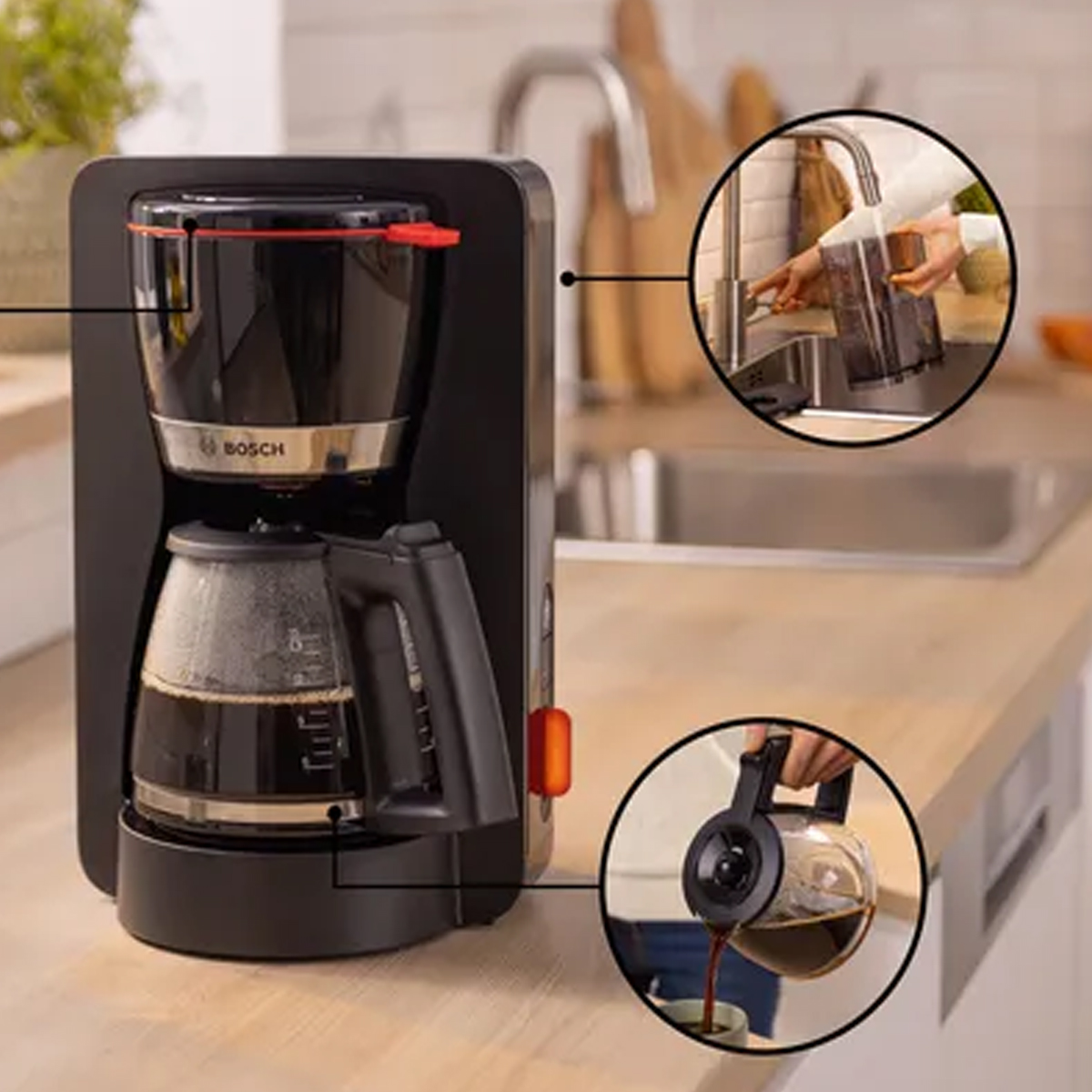 COFFEE MAKER MYMOMENT – BLACK By Bosch