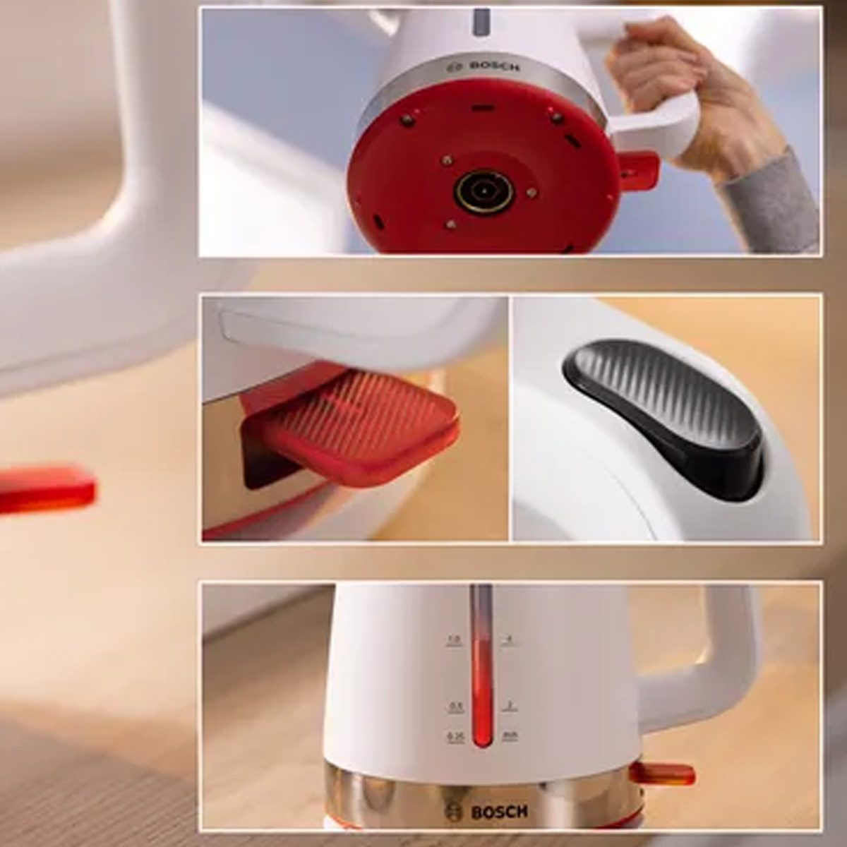 1.7L WHITE KETTLE MYMOMENT – SERIES 2 By Bosch