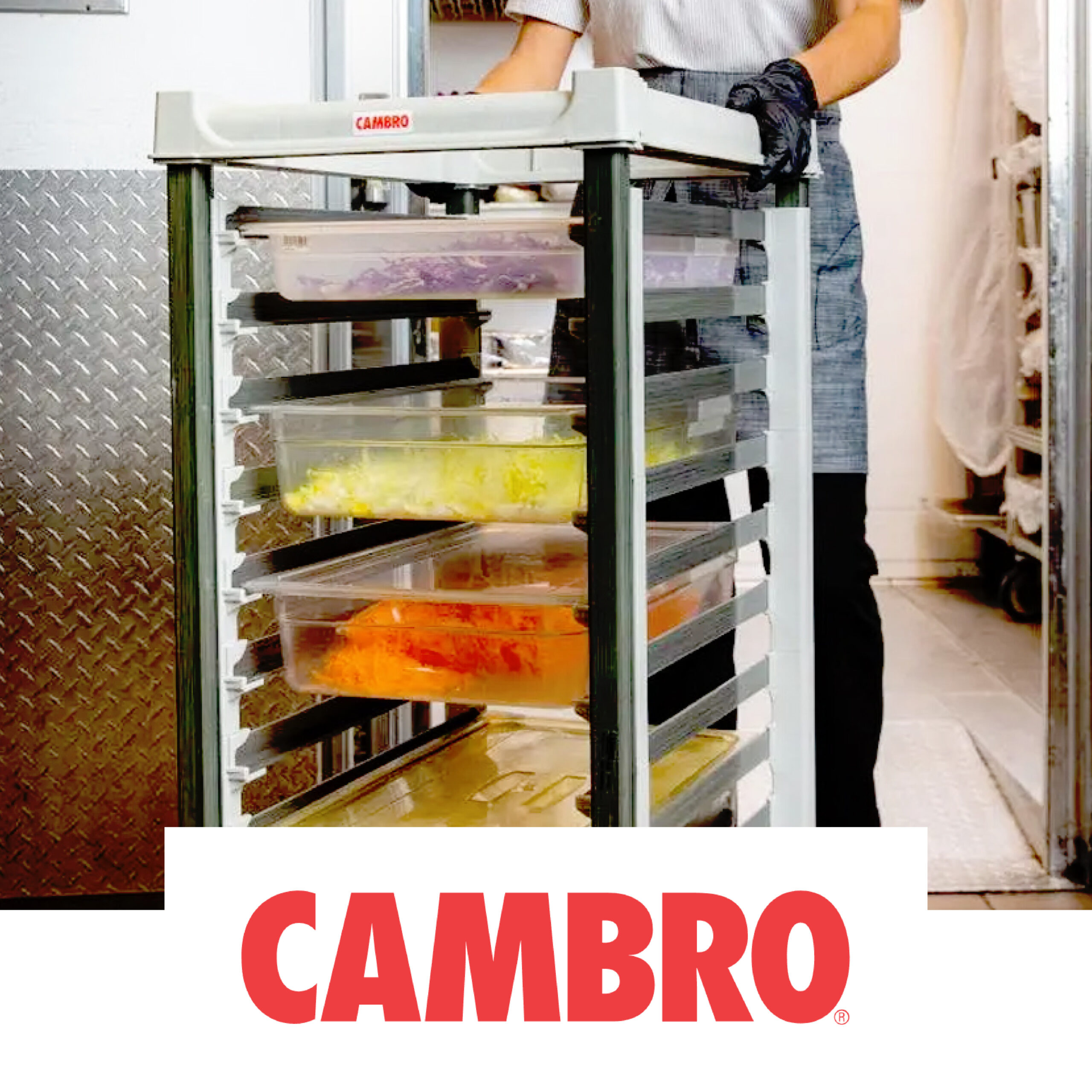 CAMBRO food storage containers