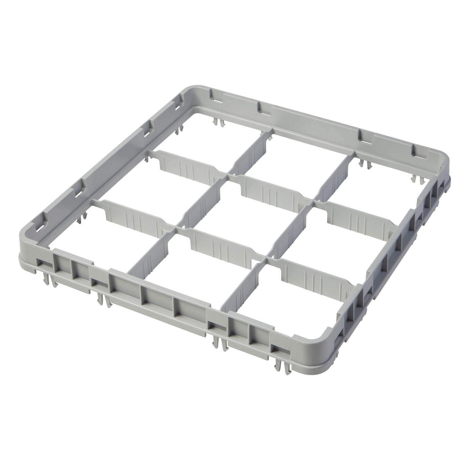 GLASS RACKS – 9 COMPARTMENT – HEIGHT EXTENDER   By Cambro