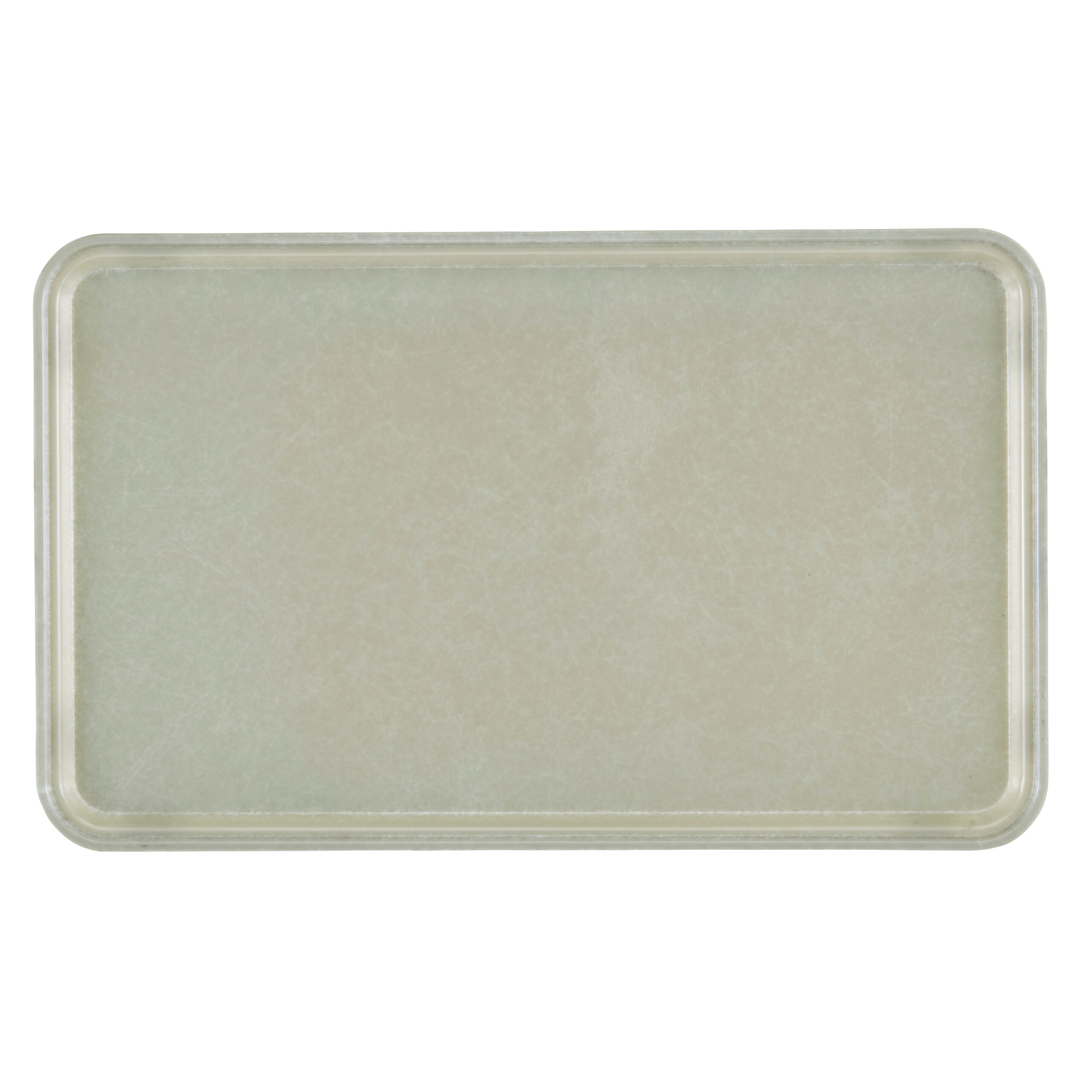 FIBERGLASS SMOOTH TRAY 32CM W X 53CM L – ANTIQUE PARCHMENT   By Cambro