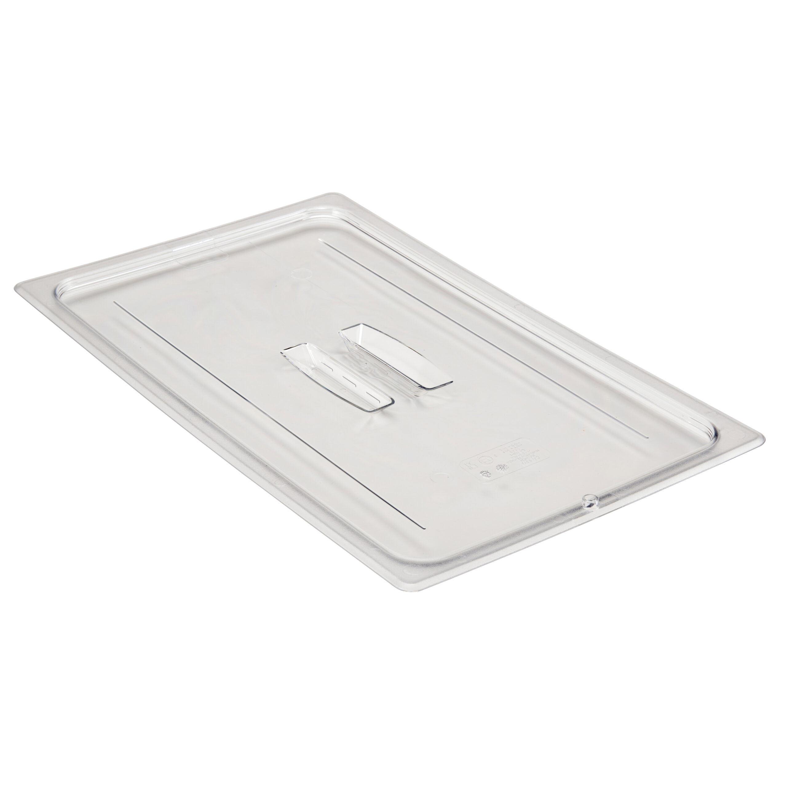 POLYCARBONATE CLEAR LID WITH HANDLE FOR 1/1 PANS By Cambro