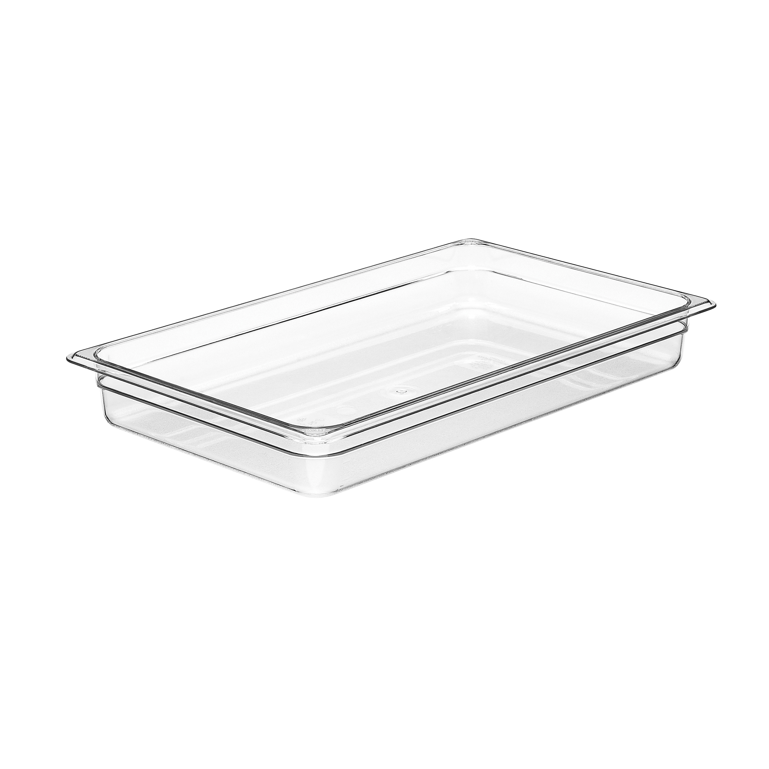 GN FOODPAN 1/1 POLYCARBONATE CLEAR 65MM By Cambro
