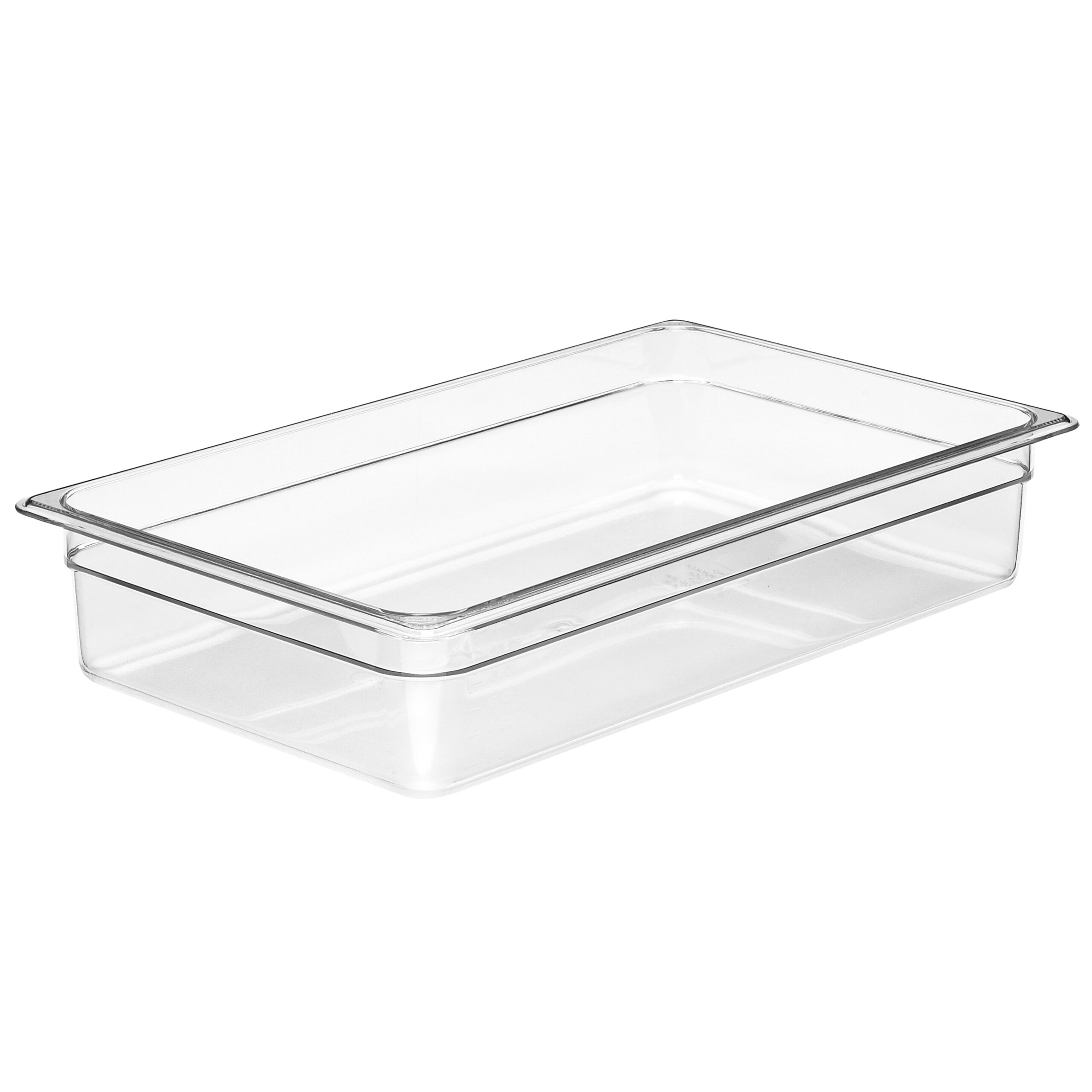 GN FOODPAN 1/1 POLYCARBONATE CLEAR 100MM By Cambro