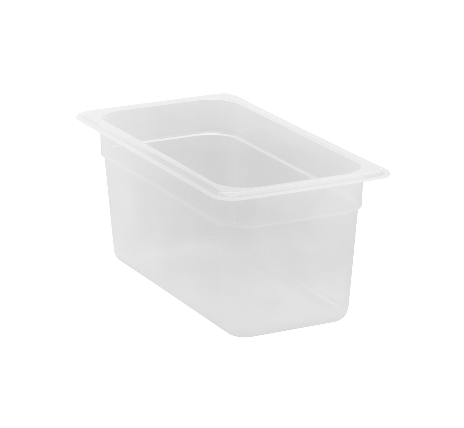 POLYPROPYLENE GN 1/3 FOODPAN TRANSLUSCENT 150MM   By Cambro
