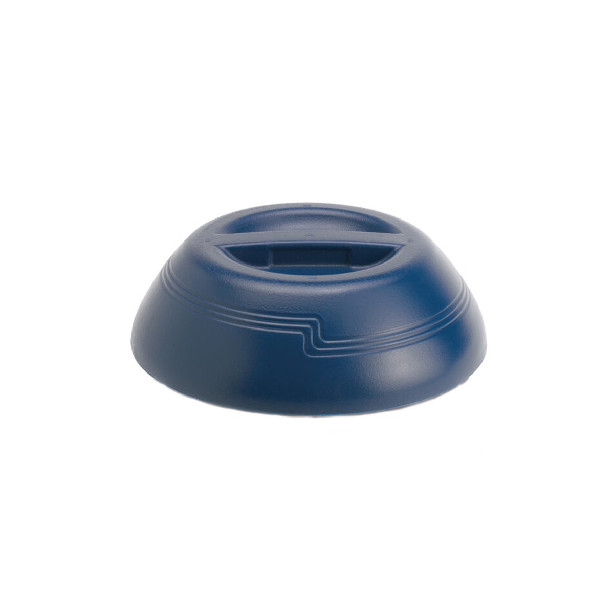 INSULATED LOW PROFILE DOME COVER 26CM DIAMATER – 6.99CM H – NAVY BLUE   By Cambro