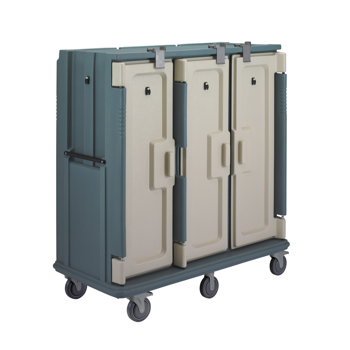 MEAL DELIVERY CART 20 TRAY SLATE BLUE 74.5CM W X 152.5CM L X 161.6CM H   By Cambro