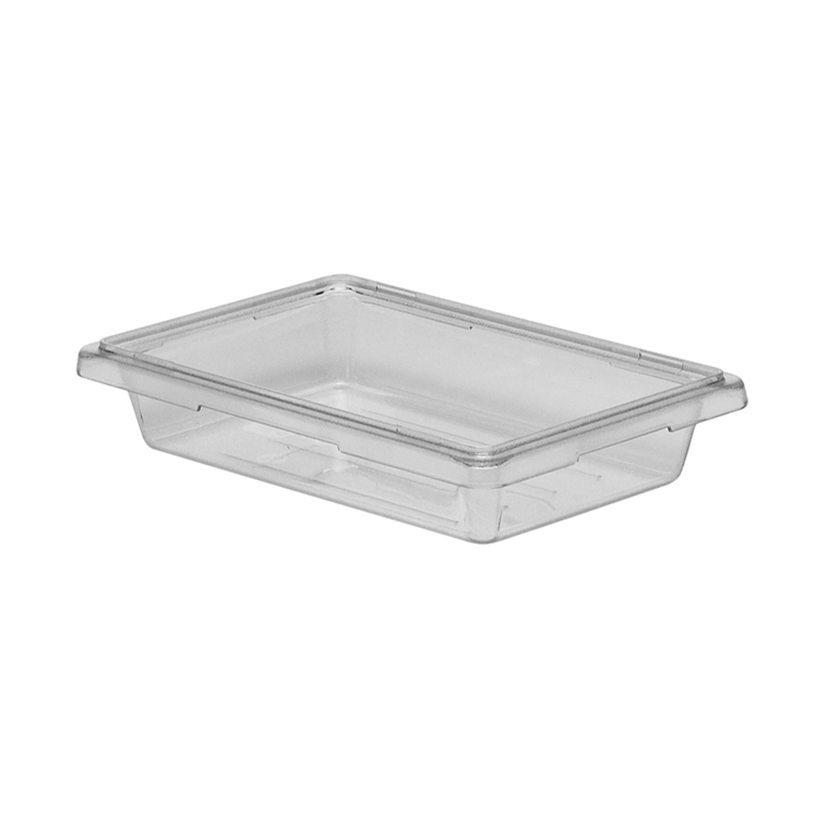 STORAGE BOX LARGE POLYCARBONATE CLEAR 46 W X 66CM L X 9CM H- 18.9LTR By Cambro