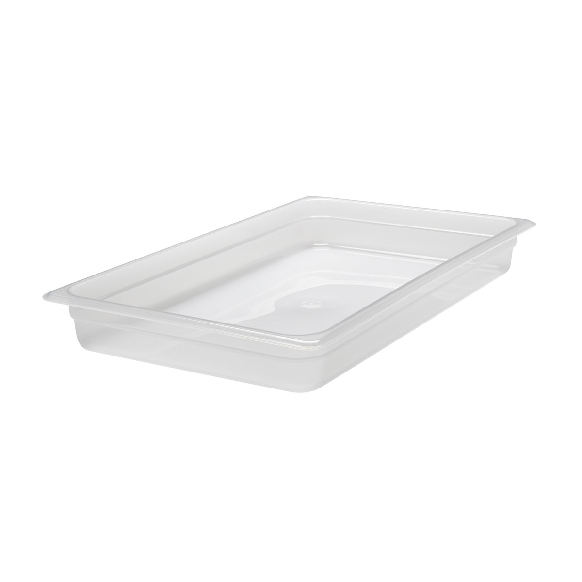 POLYPROPYLENE GN 1/1 FOODPAN TRANSLUSCENT 100MM D   By Cambro