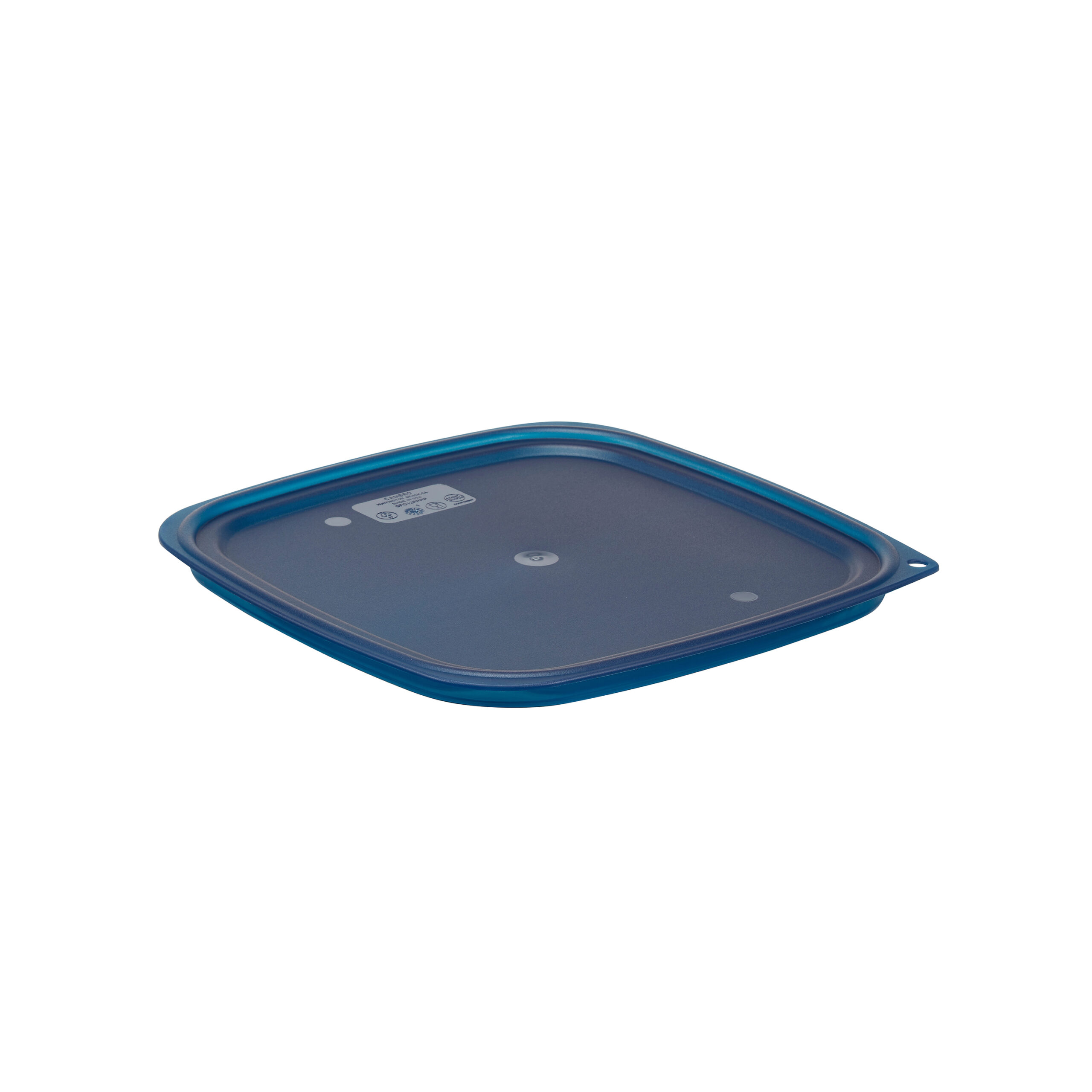 SQUARE CONTAINER COVER 12,18 & 22 LT SQUARES (BLUE)   By Cambro