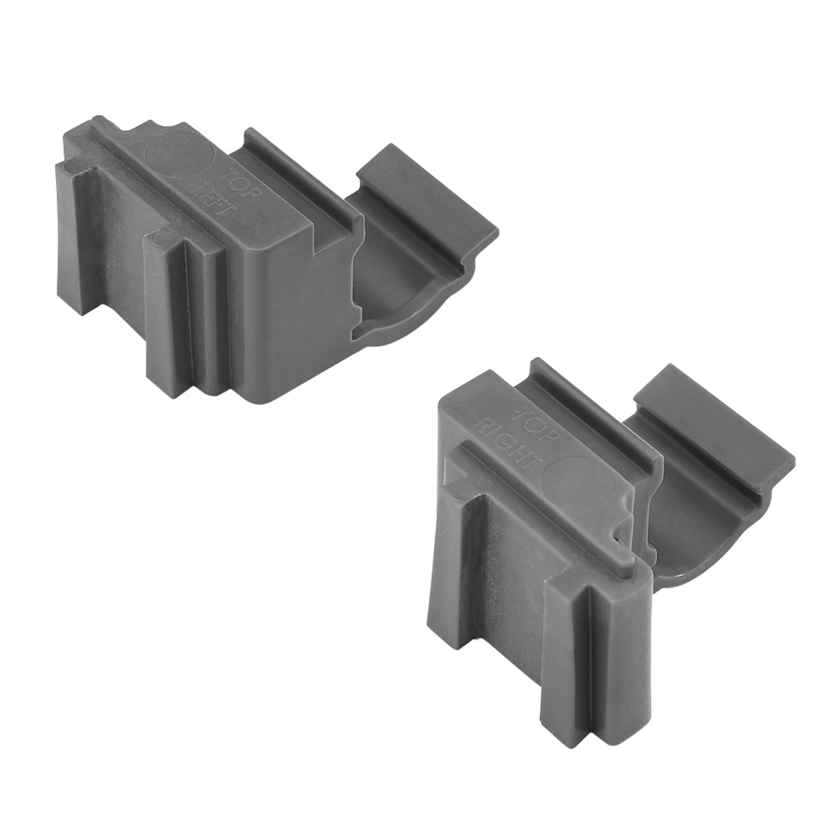 LEFT AND RIGHT CORNER CONNECTOR CLIPS (ONE SET = ONE TIER) By Cambro